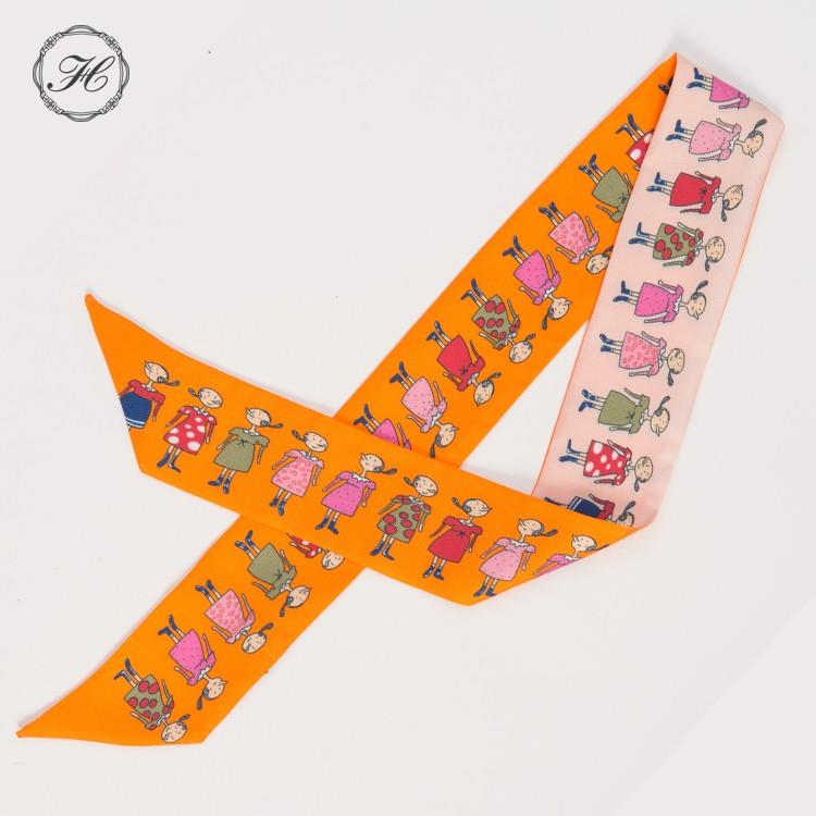 Echap swa Skinny Skinny Silk Scarf