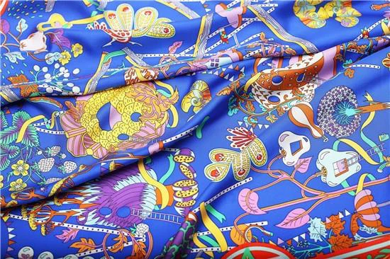 Hand Paint Silk Scarf